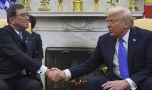 ट्रम्प र जापानबीच ऐतिहासिक व्यापार सम्झौता : ५५० अर्ब डॉलर गर्ने र १५ प्रतिशत भन्सारको सहमति