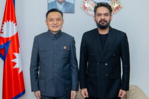 चिनियाँ राजदूतसँग प्रधानमन्त्री शाहको भेटवार्ता, सम्बन्ध थप प्रगाढ बनाउने प्रतिबद्धता